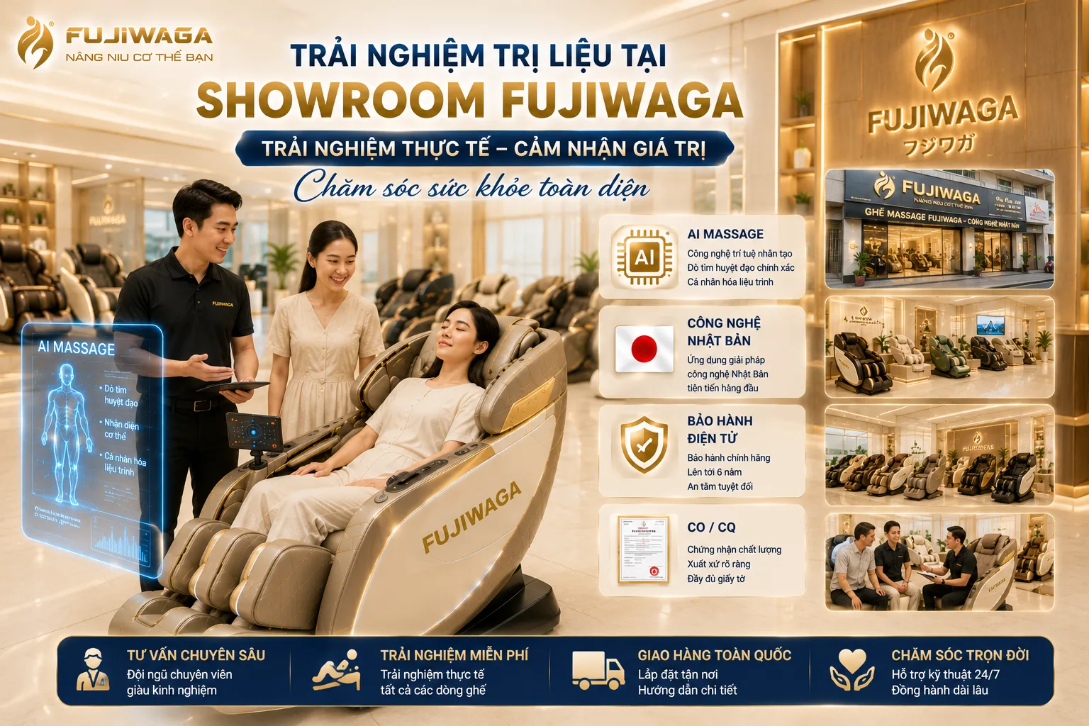 công dụng của ghế massage