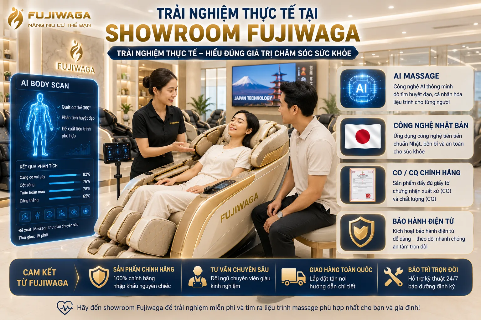 tác dụng của ghế massage