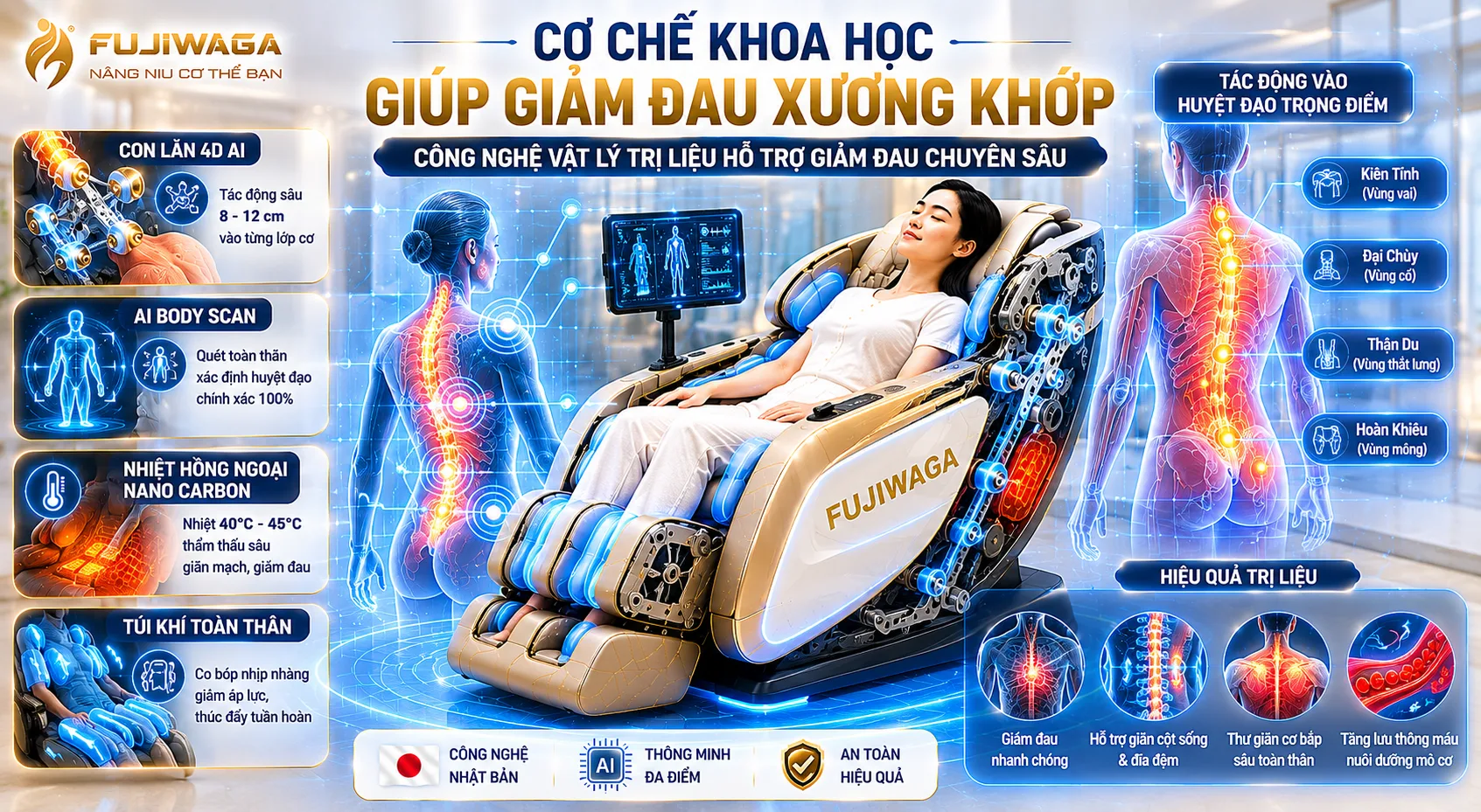 ghế massage trị liệu