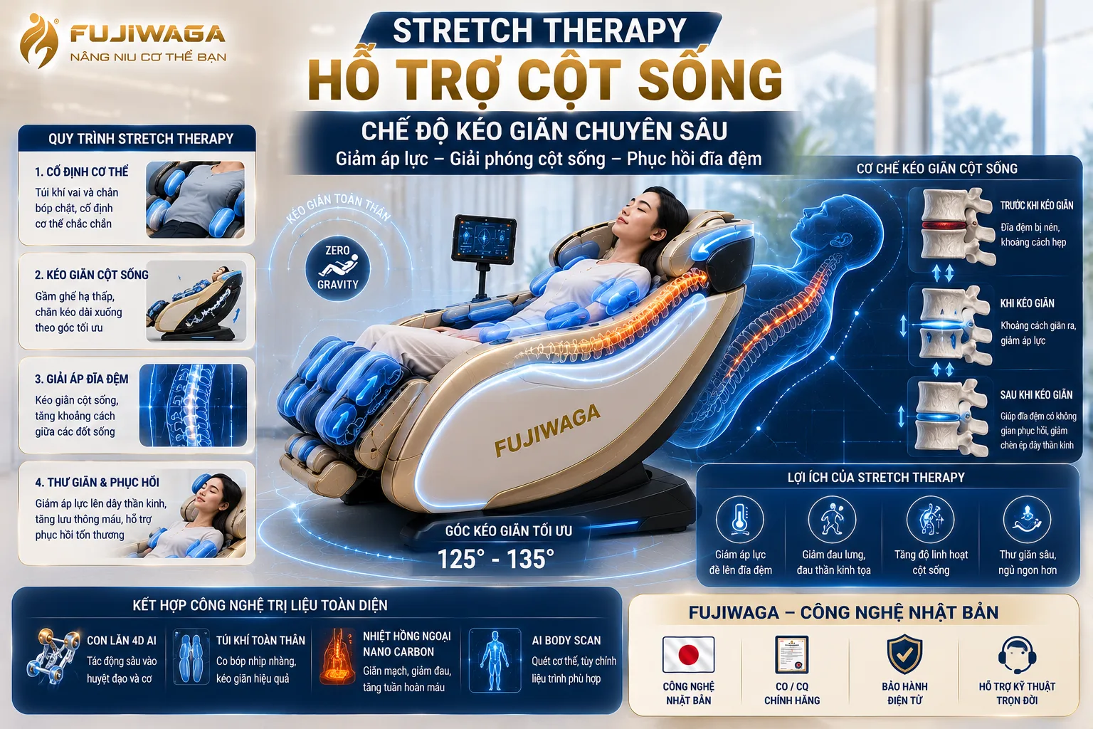 ghế massage trị liệu