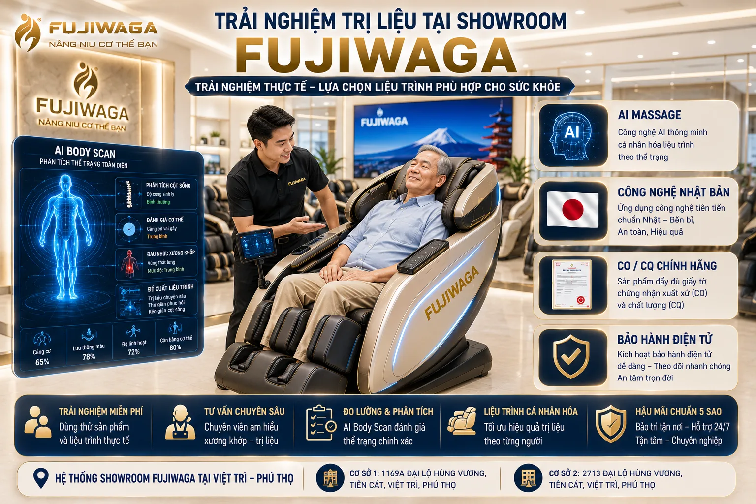 ghế massage trị liệu