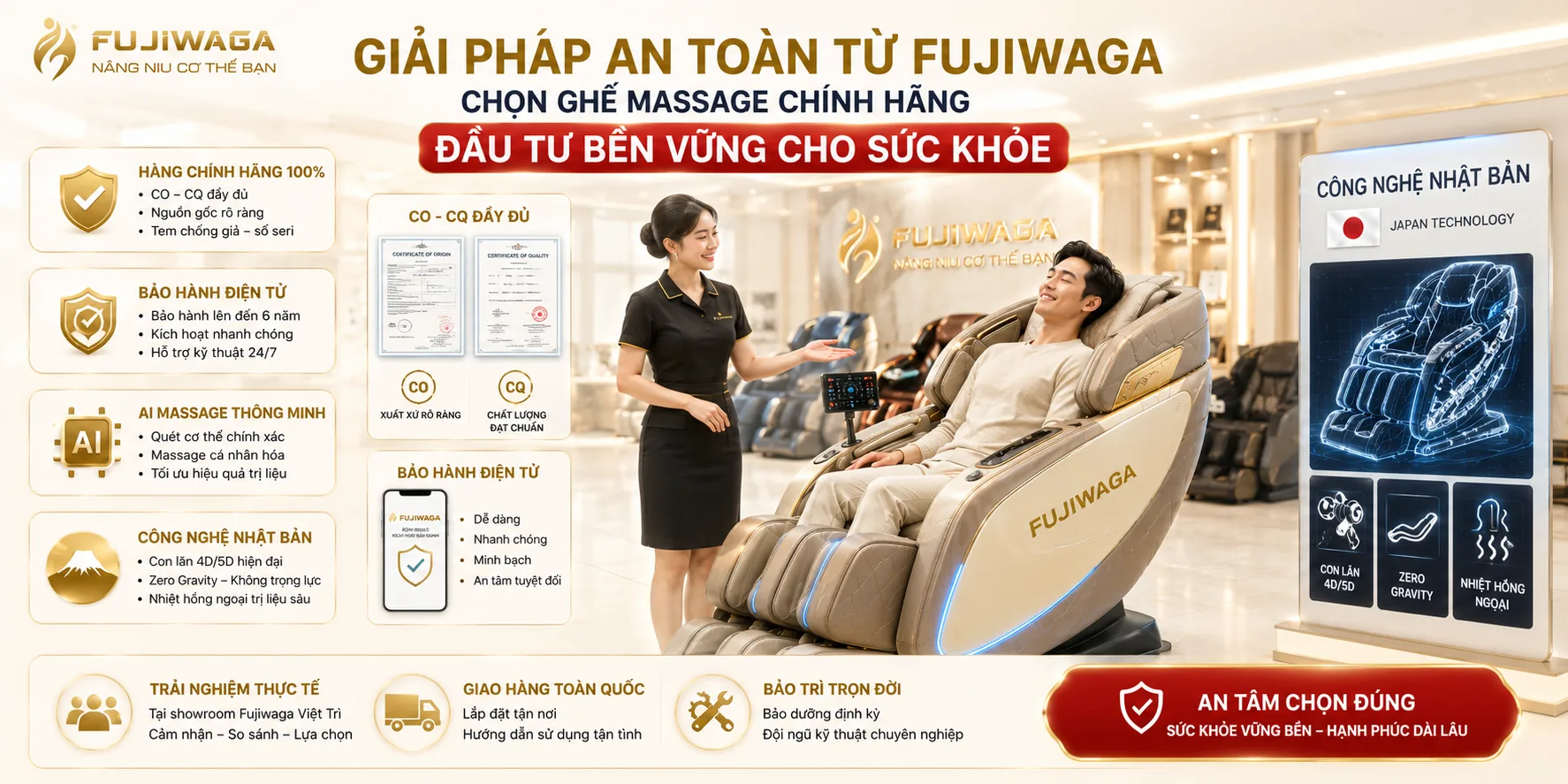 Ghế Massage Chính Hãng