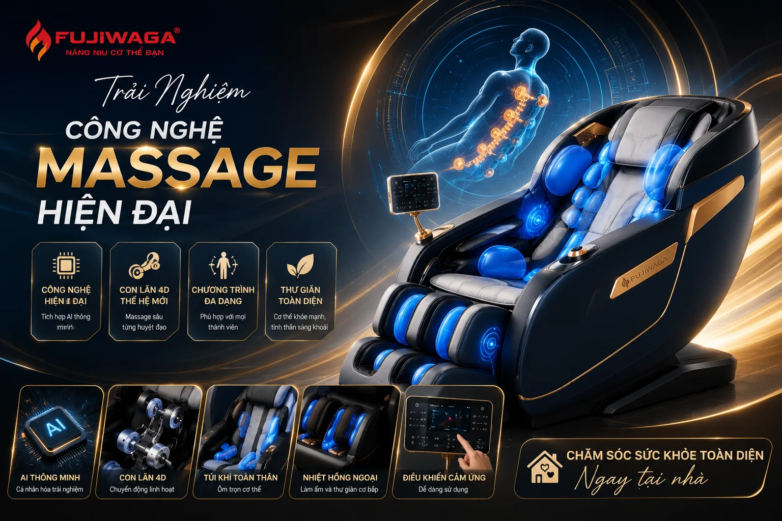 Ghế Massage Hà Nội 