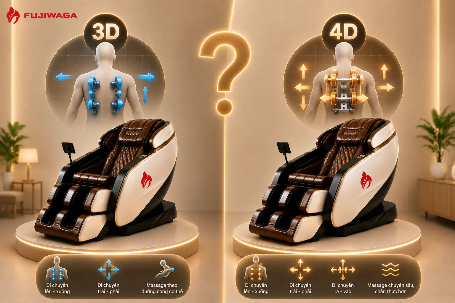 Ghế Massage Dùng Loại Nào Tốt