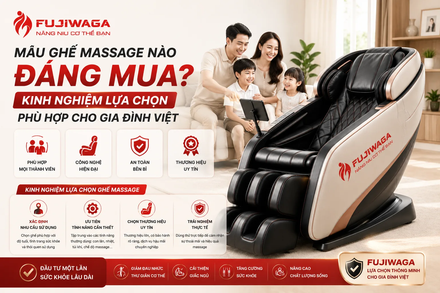 Mẫu Ghế Massage