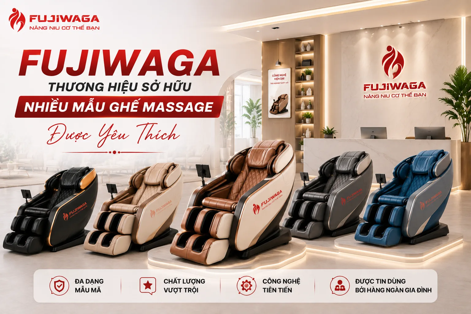 Các Mẫu Ghế Massage