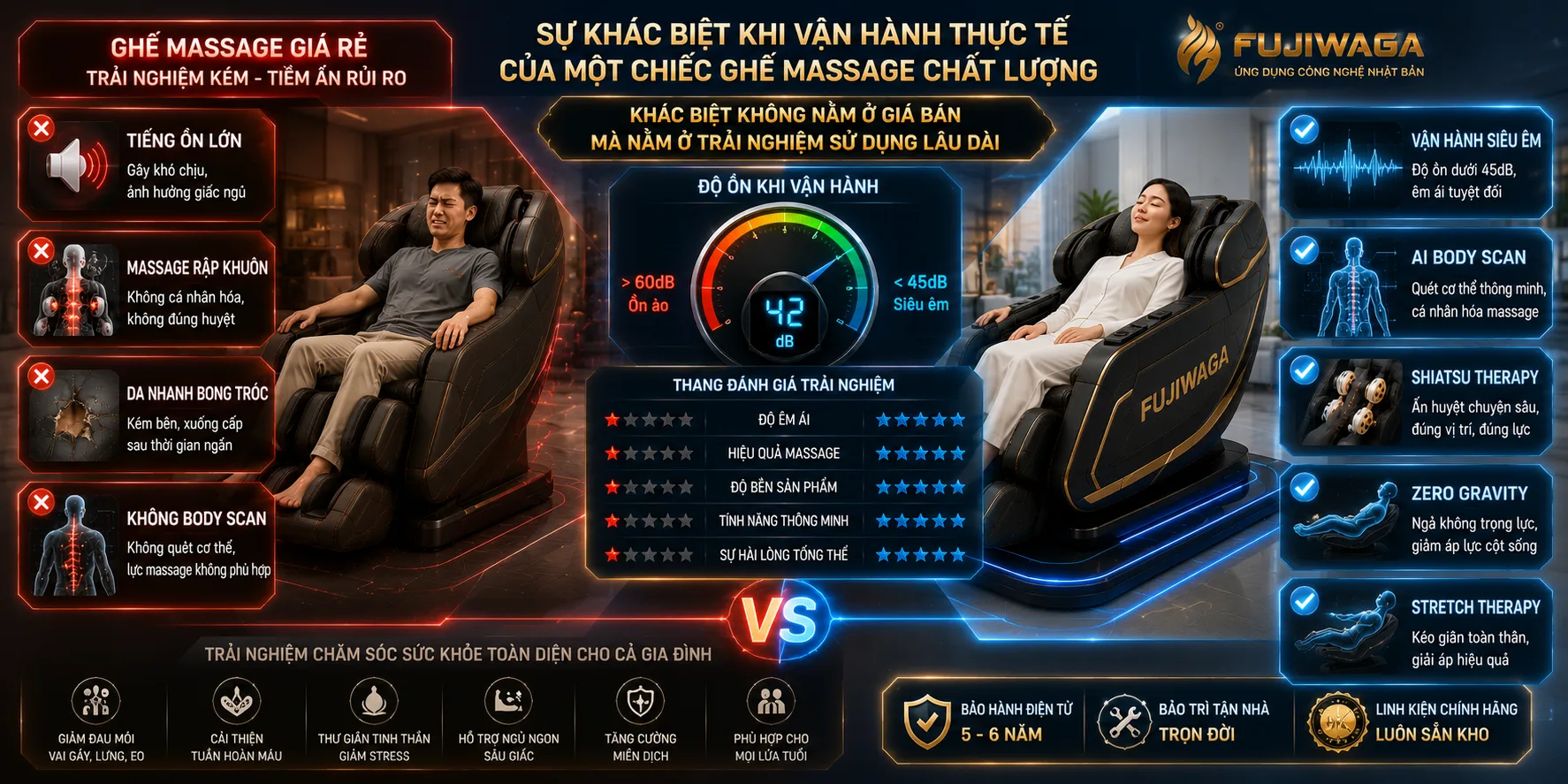 ghế massage toàn thân tốt