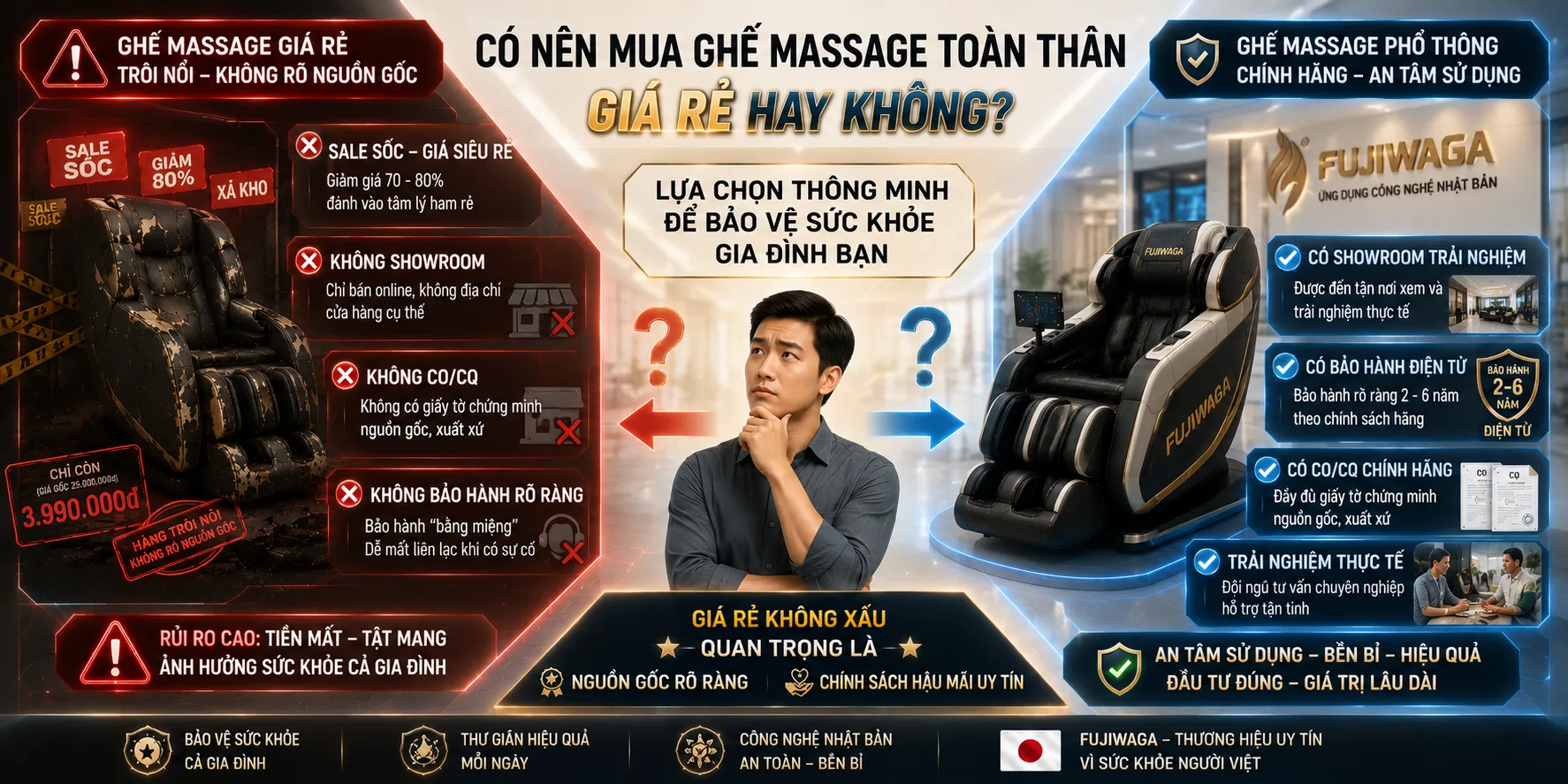 ghế massage toàn thân giá rẻ