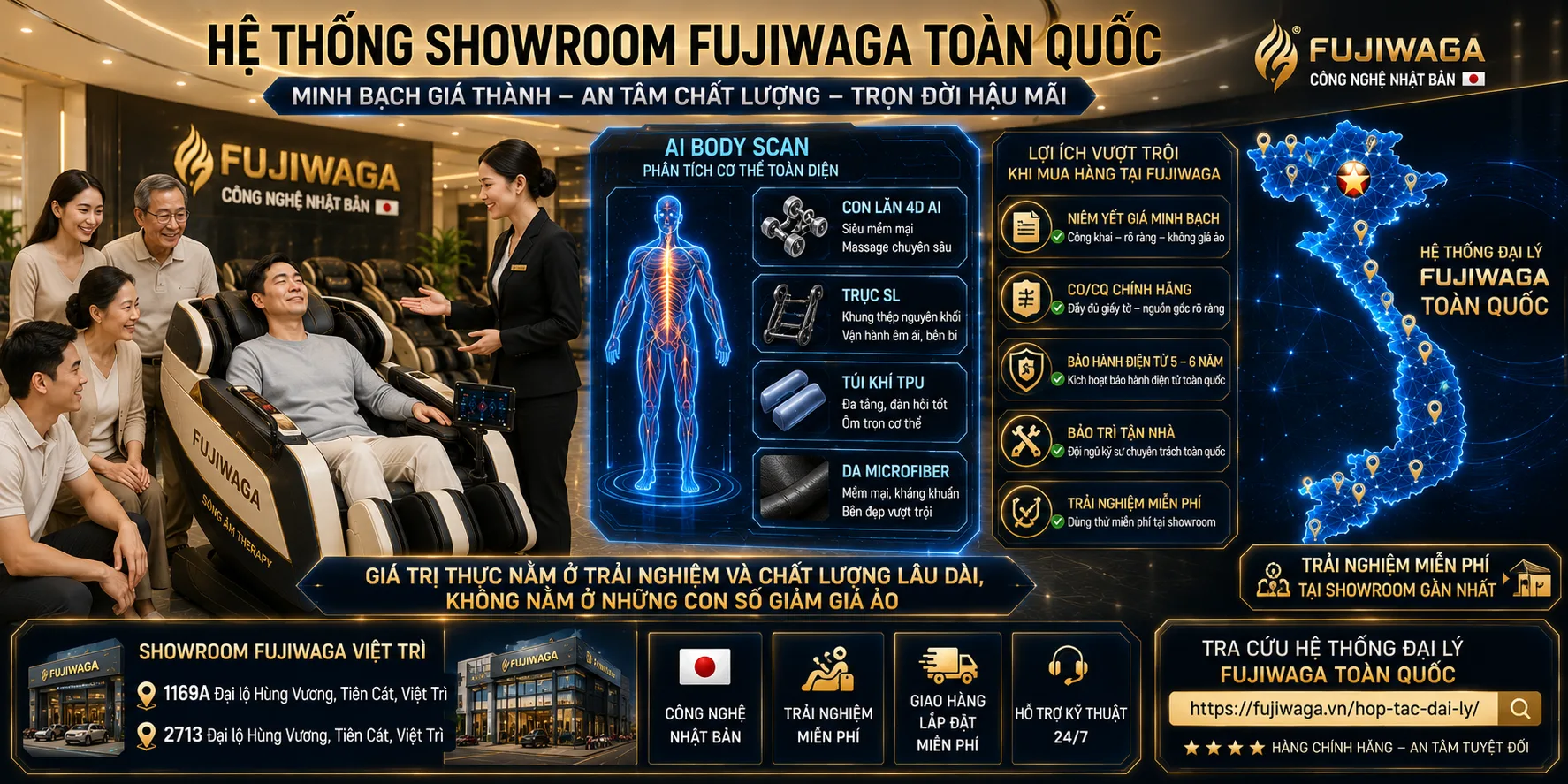 giá ghế massage toàn thân