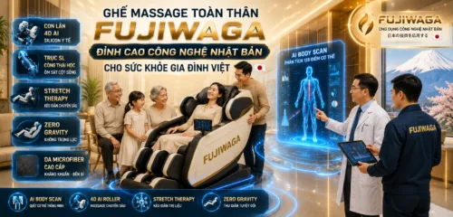 ghế massage toàn thân Fujiwaga