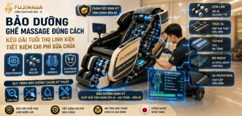 bảo dưỡng ghế massage