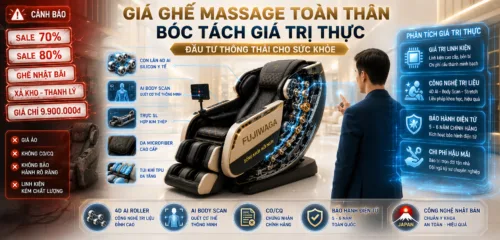 giá ghế massage toàn thân